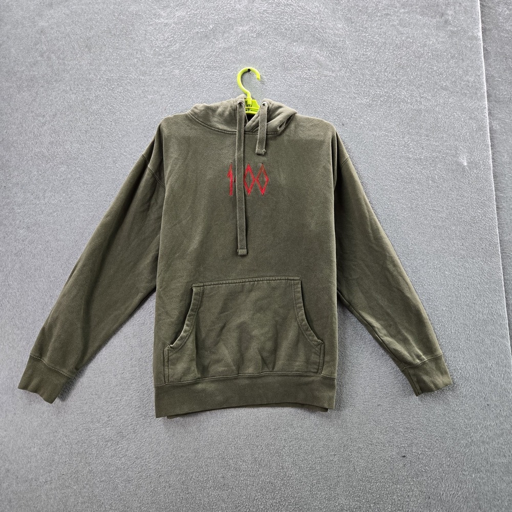 Trippie Redd Men Hoodie L Green 1400 2017 Embroidered Pullover